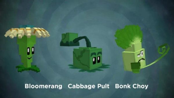 Bloomerang, Cabbage Pult and Bonk Choy