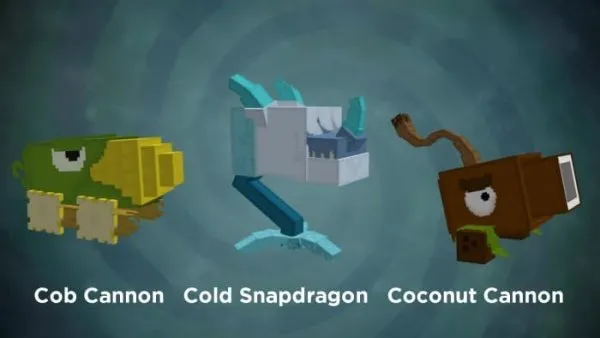 Cob Cannon, Cold Snapdragon and Coconut Cannon
