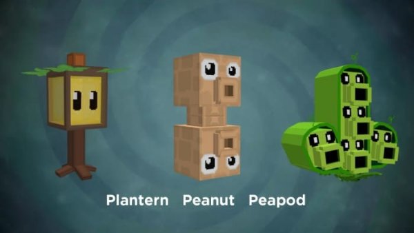 Plantern, Peanut and Peapod