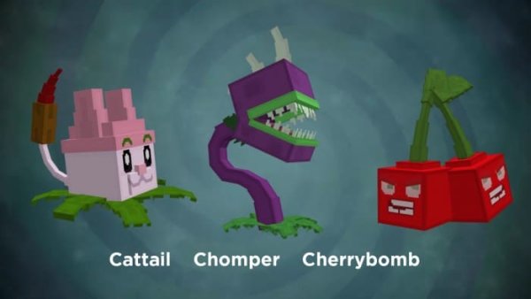 Cattail, Chomper and Cherrybomb