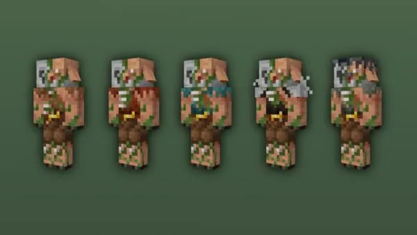 Zombified Piglin variants
