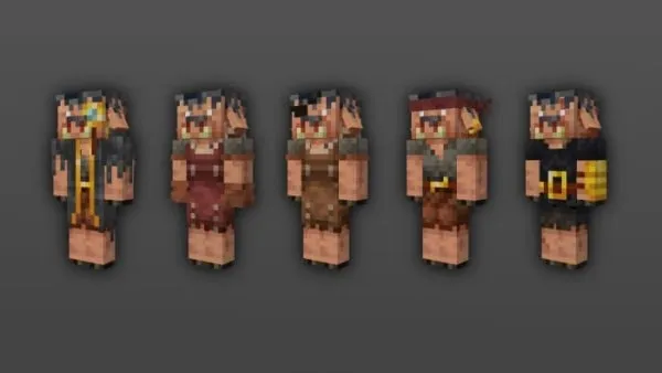 Basalt Piglin variants