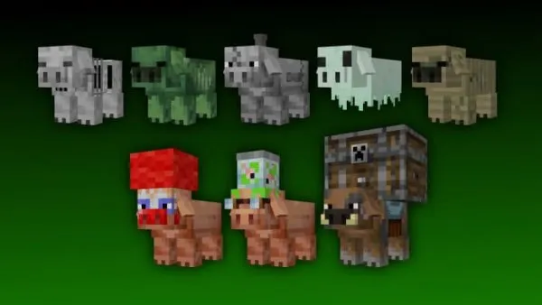 Spooky Swine Update: 8 pigs.