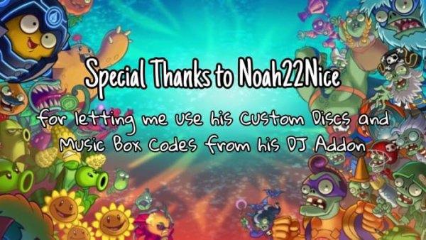 Plants vs Zombies 2 Addon special thanks