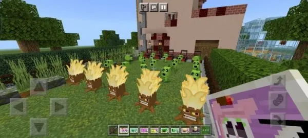 PvZ plants in the game