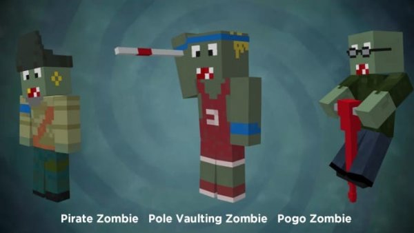 Pirate, Role Vaulting and Pogo zombies