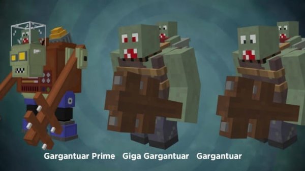 Gargantuar Prime and Giga Gargantuar zombies