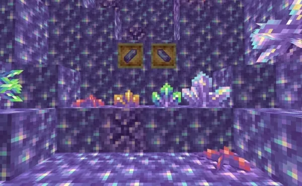 Rainbow Amethyst blocks