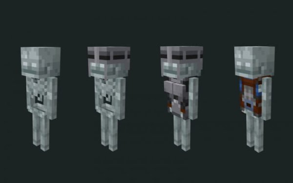 Stray variants in Recrafted Hostile Mobs