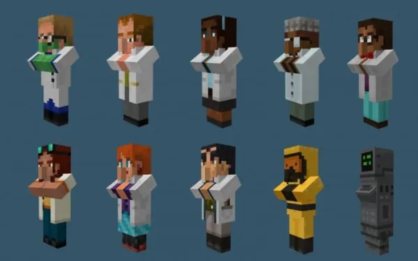 Villager variants like Scientists