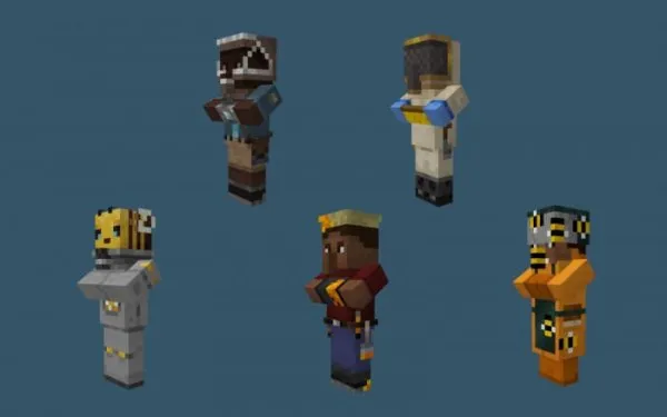 Villager variants like Bee