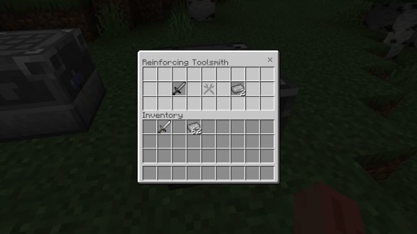 Reinforcing Toolsmith interface