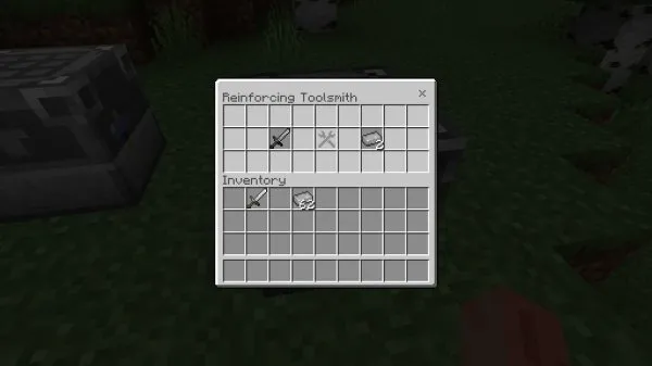 Reinforcing Toolsmith interface