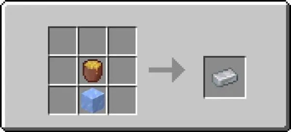Steel ingot recipe