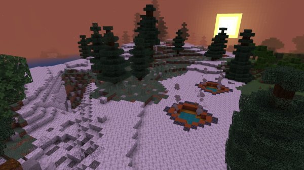 Volcanic Taiga biome