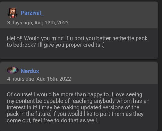 Nerdux's Better Netherite Pack owner permission