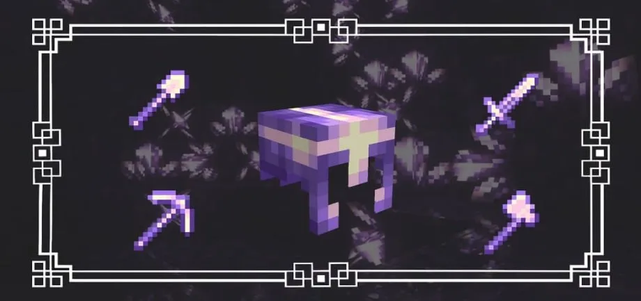 Thumbnail: Netherite to Amethyst