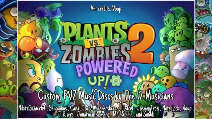 Plants VS Zombies 2 PAK/Mod Credits/End Credits Theme Song - There's A  Zombie on your lawn 