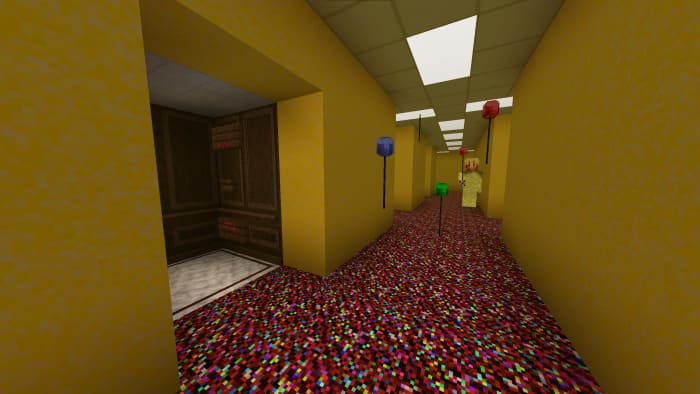 The Backrooms Level Fun Minecraft Map
