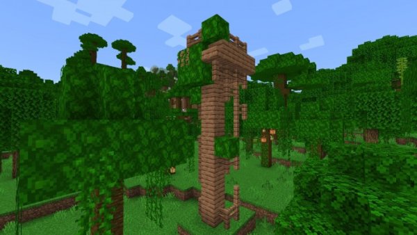 Wooden Jungle Watchtower