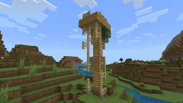 Wooden Oak Watchtower