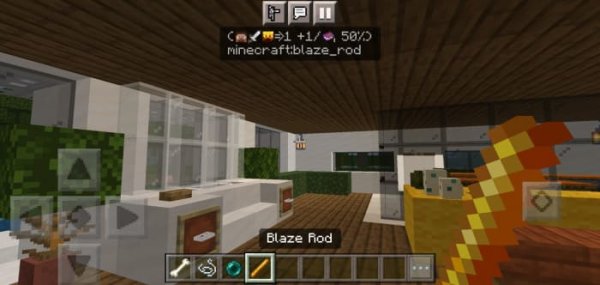 Drops info for Blaze Rod from mobs and other