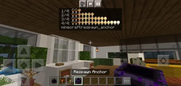 Brightness bar info for Respawn Anchor