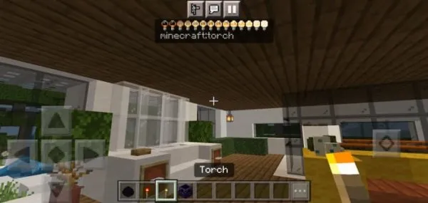 Brightness bar info for Torch