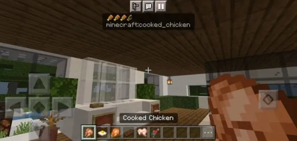 Bar only with Cooked Chicken