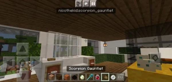 Scorpion Gauntlet namespace and ID info