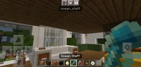 ID info for Ocean Staff item