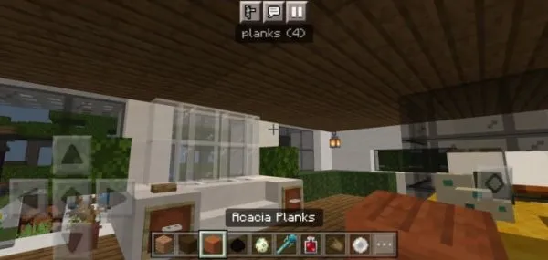 ID info for Acacia Planks item