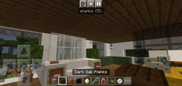 ID info for Dark Oak Planks item