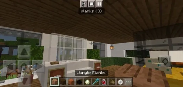 ID info for Jungle Planks item