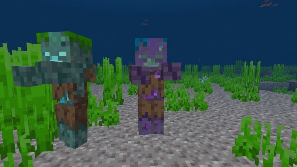 Drowned and Wetbrain mobs