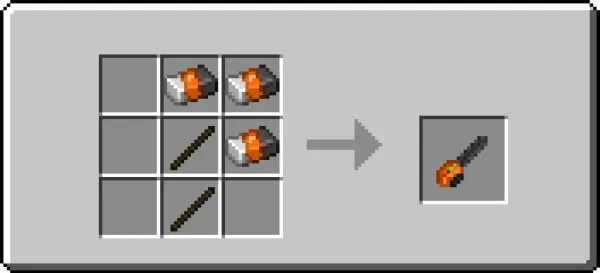 Chainsaw craft recipe