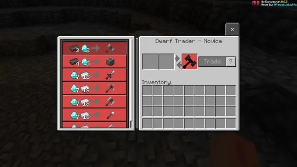 Trading with Dwarf Trader