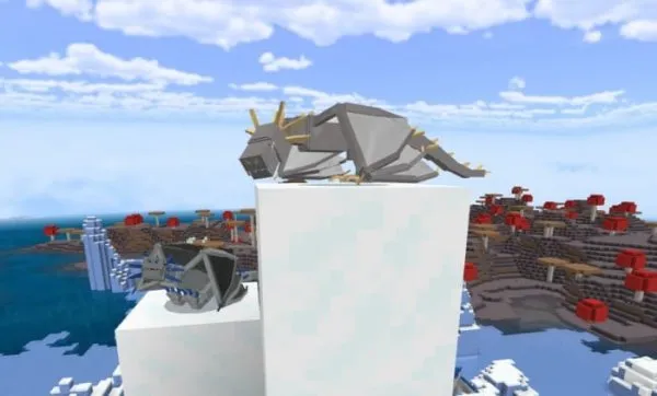 Young Ice Dragon.