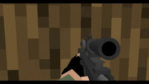 Intervention sniper rifle