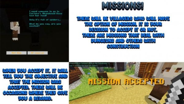 Third screenshot about interactive villagers.
