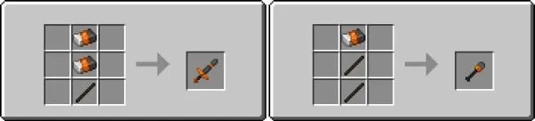 Mecha Tools craft recipes