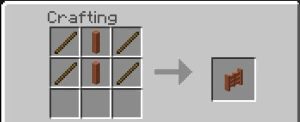 Fences Gates: Type 1 Recipe