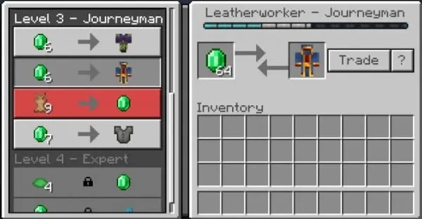 Trades for Clothes