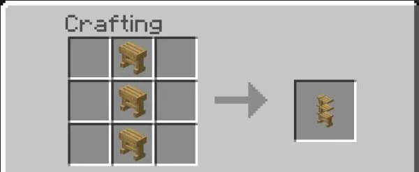 Triple Saddle Stands Recipe