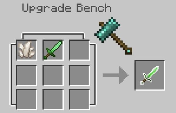 Craft Recipe for Emerald Quartz Sword