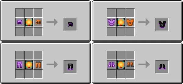 Power Armor craft recipes