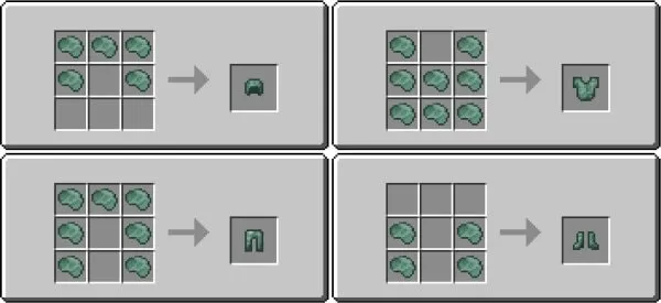 Seabrain Armor craft recipes