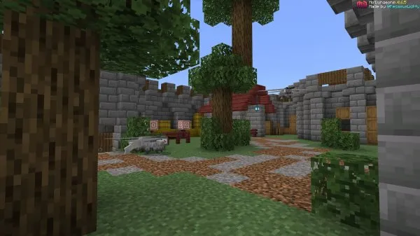 Buildings in Sky Fort structure