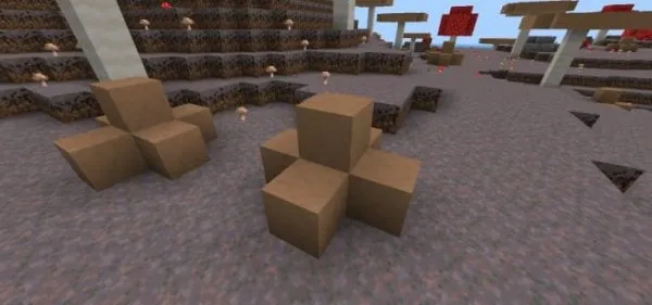 Brown Mushroom Bush