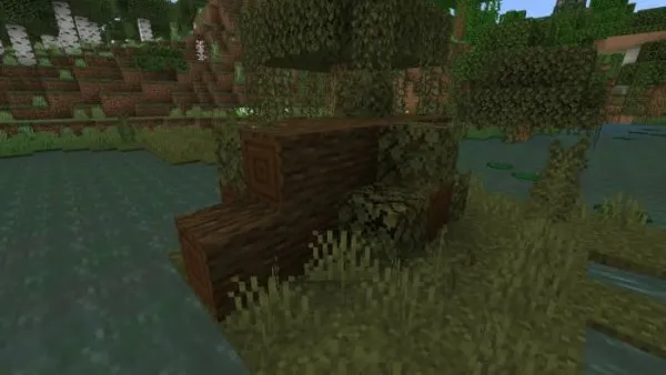 Fallen Mega Dark Oak Log